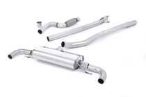 Milltek non-valved non-resonated cat-back exhaust system for Mercedes-AMG A45 W176