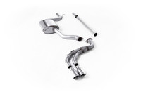 Milltek non-resonated cat-back exhaust for SEAT Leon FR and Volkswagen Golf Mk7.5