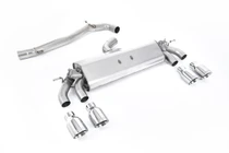 Milltek non-resonated GPF/OPF-back exhaust for Volkswagen Golf R Mk7.5