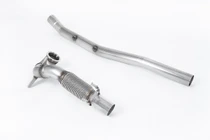 Milltek de-cat downpipe for Audi S3 8V.2 and Volkswagen Golf R Mk7.5