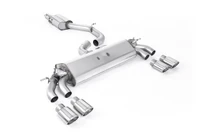 Milltek resonated GPF-back exhaust for Audi S3 8V.2 3-Door with oval tips