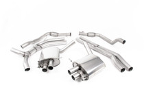 Milltek cat-back exhaust system for Audi RS4