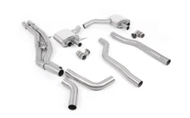 Milltek cat-back exhaust system for Audi RS6, Audi RS7