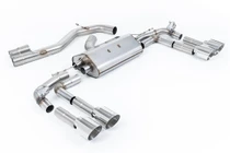 Milltek cat-back exhaust system for Audi S3 8Y Saloon