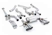 Milltek cat-back exhaust system with GPF delete for BMW M2 Coupe G87