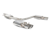 Scorpion Resonated cat-back system A4 B8 2.0 TFSi 2wd Manual 2008 - 2011 Scorpion Resonated cat-back system A4 B8 2.0 TFSi 2wd Manual 2008 - 2011