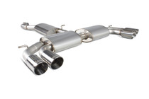 Scorpion Resonated cat-back system with no valves Non-valved  S3 2.0T 8V Saloon 2013 - 2016
