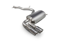 Scorpion non-resonated cat-back system SAUS074 for Audi S3 3 Door and Sportback (8P)