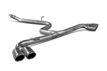Scorpion cat-back system SAU025M for Audi TT Mk2 2.0 TDI Quattro (8J), view 3