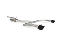 Scorpion Non-resonated cat-back system  Black Ceramic Tailipes Leon Cupra 2.0 Tsi 280/290 ST 2015 - 2018 Scorpion Non-resonated cat-back system  Black Ceramic Tailipes Leon Cupra 2.0 Tsi 280/290 ST 2015 - 2018