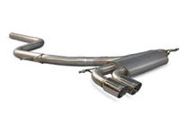 Scorpion non-resonated cat-back system SVWS048 for VW Golf Mk6 GT 2.0 TDI