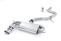 Milltek Cat-back - Non-resonated (louder) with smaller-volume rear silencer. - A3 - 2.0T FSI 2WD 3 door - 2003-2012 - SSXVW265 Milltek Cat-back - Non-resonated (louder) with smaller-volume rear silencer. - A3 - 2.0T FSI 2WD 3 door - 2003-2012 - SSXVW265