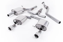 Milltek cat-back exhaust (ECE approved) SSXAU243 for Audi A5 Cabriolet 2.0 TFSI