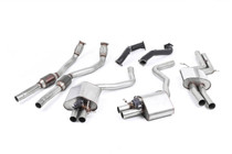 Milltek Road+ full system with cat bypass downpipes SSXAU594 for Audi RS7 Sportback C7