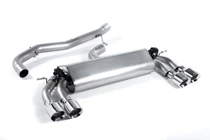 Milltek non-resonated cat-back exhaust system for Audi S3 8V 3-Door
