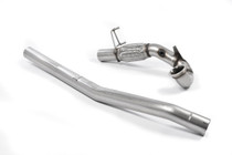 Milltek Large-bore Downpipe and De-cat - Must be fitted with a Milltek Sport cat-back system - S3 - 2.0 TFSI quattro 3-Door 8V - 2013-2020 - SSXVW264_1 Milltek Large-bore Downpipe and De-cat - Must be fitted with a Milltek Sport cat-back system - S3 - 2.0 TFSI quattro 3-Door 8V - 2013-2020 - SSXVW264_1
