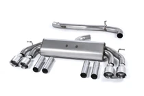 Milltek cat-back exhaust SSXAU542 for Audi S3 8V Saloon and Cabrio