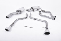 Milltek Cat-back - Race Version (not recommended for road use). Dual Polished Oval Tips - S5 - 3.0 TFSI B8 Coupe & Cabriolet (S tronic) - 2009-2011 - SSXAU357 Milltek Cat-back - Race Version (not recommended for road use). Dual Polished Oval Tips - S5 - 3.0 TFSI B8 Coupe & Cabriolet (S tronic) - 2009-2011 - SSXAU357