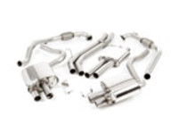 Milltek Cat-back - Resonated with Quad JET-100 Carbon Trims EC Approved - S5 - 3.0 V6 Turbo Coupe/Cabrio B9 (Non Sport Diff Models Only) - 2017-2020 - SSXAU683 Milltek Cat-back - Resonated with Quad JET-100 Carbon Trims EC Approved - S5 - 3.0 V6 Turbo Coupe/Cabrio B9 (Non Sport Diff Models Only) - 2017-2020 - SSXAU683