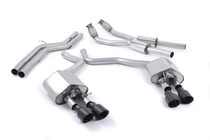 Milltek non-resonated valved cat-back exhaust SSXAU448 for the Audi S7 Sportback