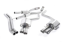 Milltek cat-back exhaust SSXAU466 for Audi S8 D4