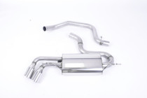 Milltek Cat-back - Twin - uses standard rear valance - TT Mk2 - 2.0 TFSi 2WD - 2006-2011 - SSXAU145 Milltek Cat-back - Twin - uses standard rear valance - TT Mk2 - 2.0 TFSi 2WD - 2006-2011 - SSXAU145