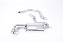 Milltek cat-back exhaust SSXAU145 for Audi TT Mk2 2.0 TFSI 2WD
