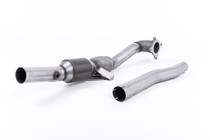Milltek Large Bore Downpipe and Hi-Flow Sports Cat - Must be fitted with the Milltek Sport cat-back system - TT Mk2 - 2.0 TFSi 2WD - 2006-2011 - SSXAU348 Milltek Large Bore Downpipe and Hi-Flow Sports Cat - Must be fitted with the Milltek Sport cat-back system - TT Mk2 - 2.0 TFSi 2WD - 2006-2011 - SSXAU348