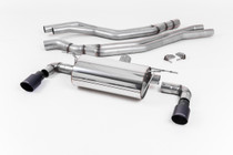 Milltek resonated cat-back exhaust SSXBM1041 for BMW M140i F20 F21
