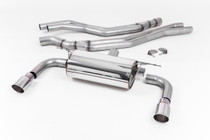 Milltek resonated cat-back exhaust SSXBM1050 for BMW M240i F22