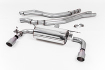 Milltek non-resonated valved cat-back exhaust SSXBM1058 for BMW M240i Coupe F22