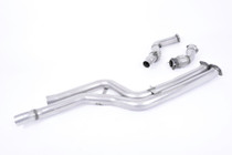 Milltek Large-bore Downpipe and De-cat - Fits with Milltek Sport cat back exhaust system only - Requires 2 x 18307851168 for installation (available from local BMW dealer) - 4 Series - F82 M4 Coupe - 2014-2020 - SSXBM1031_1 Milltek Large-bore Downpipe and De-cat - Fits with Milltek Sport cat back exhaust system only - Requires 2 x 18307851168 for installation (available from local BMW dealer) - 4 Series - F82 M4 Coupe - 2014-2020 - SSXBM1031_1