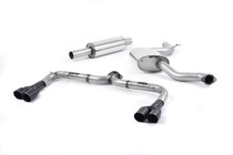 Milltek Cat-back - Louder. Quad Black Round Tips - Leon - Cupra 280 & 290 2.0 TSI - 2017-2020 - SSXSE164 Milltek Cat-back - Louder. Quad Black Round Tips - Leon - Cupra 280 & 290 2.0 TSI - 2017-2020 - SSXSE164