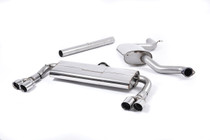 Milltek Cat-back - EC-Approved. Quad Polished Round Tips - Leon - Cupra 280 & 290 2.0 TSI - 2017-2020 - SSXSE166 Milltek Cat-back - EC-Approved. Quad Polished Round Tips - Leon - Cupra 280 & 290 2.0 TSI - 2017-2020 - SSXSE166