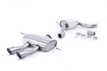 Milltek Cat-back - Resonated (quieter). Requires SEAT Sport rear valance if fitting to non-Cupra R model (VAG part number: 1P0 071 061 A) - Leon - Cupra R 2.0 TSI 265PS - 2010-2012 - SSXSE151 Milltek Cat-back - Resonated (quieter). Requires SEAT Sport rear valance if fitting to non-Cupra R model (VAG part number: 1P0 071 061 A) - Leon - Cupra R 2.0 TSI 265PS - 2010-2012 - SSXSE151