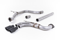 Milltek Cat-back - Non-resonated (louder). Cerakote Black Tips - Leon - FR 2.0 TDI 184PS SC and 5-door (manual and DSG-auto) - 2013-2020 - SSXSE178 Milltek Cat-back - Non-resonated (louder). Cerakote Black Tips - Leon - FR 2.0 TDI 184PS SC and 5-door (manual and DSG-auto) - 2013-2020 - SSXSE178