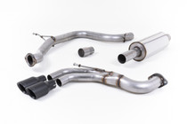 Milltek Cat-back - Resonated (quieter). Cerakote Black Tips. (EC-Approval) - Leon - FR 2.0 TDI 184PS SC and 5-door (manual and DSG-auto) - 2013-2020 - SSXSE179 Milltek Cat-back - Resonated (quieter). Cerakote Black Tips. (EC-Approval) - Leon - FR 2.0 TDI 184PS SC and 5-door (manual and DSG-auto) - 2013-2020 - SSXSE179