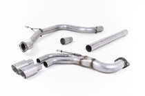 Milltek Cat-back - Non-resonated (louder). Titanium Tips - Leon - FR 2.0 TDI 184PS SC and 5-door (manual and DSG-auto) - 2013-2020 - SSXSE182 Milltek Cat-back - Non-resonated (louder). Titanium Tips - Leon - FR 2.0 TDI 184PS SC and 5-door (manual and DSG-auto) - 2013-2020 - SSXSE182