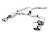 Milltek Cat-back - Non-resonated (louder). Quad Round Polished Tips. - Leon - ST Cupra 280 & 290 2.0 TSI (280 & 290PS) - 2015-2020 - SSXSE174 Milltek Cat-back - Non-resonated (louder). Quad Round Polished Tips. - Leon - ST Cupra 280 & 290 2.0 TSI (280 & 290PS) - 2015-2020 - SSXSE174