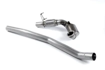 Milltek downpipe with hi-flow sports cat SSXSK018 for SEAT Leon ST Cupra and Skoda Octavia vRS