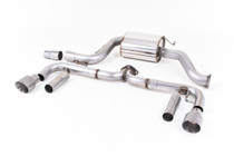 Milltek Cat-back - Non-resonated (louder). Titanium Tips - Beetle - 2.0 TSI (A5 Chassis) - 2011-2020 - SSXVW344
