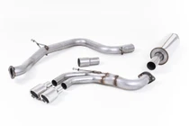 Milltek resonated cat-back exhaust system for VW Golf Mk7 GTD