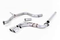 Milltek Cat-back - Non-resonated (louder). Polished Tips - Golf - MK7 GTD 2.0 TDI 185PS - 2013-2020 - SSXVW242 Milltek Cat-back - Non-resonated (louder). Polished Tips - Golf - MK7 GTD 2.0 TDI 185PS - 2013-2020 - SSXVW242