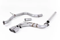 Milltek cat-back exhaust SSXVW340 for VW Golf Mk7 GTD 2.0 TDI 185