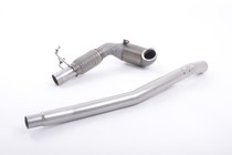 Milltek cast downpipe with race cat SSXVW386 for VW Golf R Mk7
