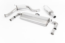 Milltek resonated cat-back exhaust SSXVW456 for Volkswagen Golf GTI Mk7.5