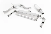 Milltek resonated cat-back exhaust SSXVW457 for Volkswagen Golf GTI Mk7.5