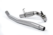 Milltek large-bore downpipe with de-cat SSXVW395 for VW Golf Mk7.5 GTI Performance Pack