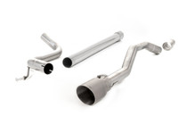 Milltek Non-Res Cat-Back Brushed Titanium Tip SSXVW485 for VW Up! GTI 1.0 TSI