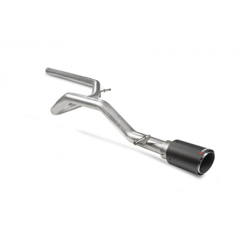 Scorpion non-resonated cat-back system SVWS059CF for Volkswagen UP! GTI